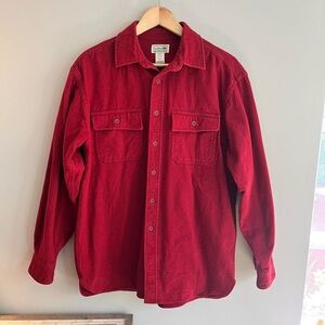 LL Bean vintage Chamois flannel